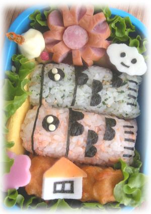 ☆幼稚園のお弁当（キャラ弁）☆-レシピのメイン写真