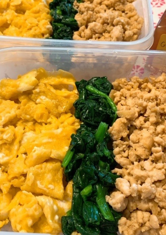 我が家の定番！三色弁当-レシピのメイン写真