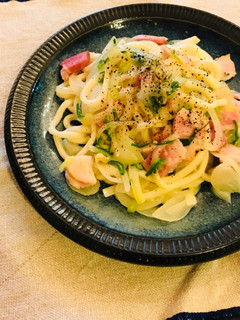 ☆ねぎ塩やきうどん-レシピのメイン写真