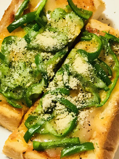 熟成純生食パン☆ピーマンピザトースト-レシピのメイン写真