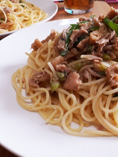 ツナときざみあげの☆和風パスタ-レシピのメイン写真