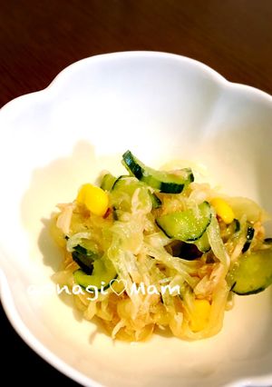 新玉ねぎとキュウリのシャキシャキサラダ-レシピのメイン写真