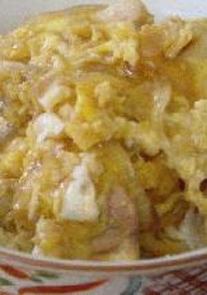 シンプルに親子丼-レシピのメイン写真