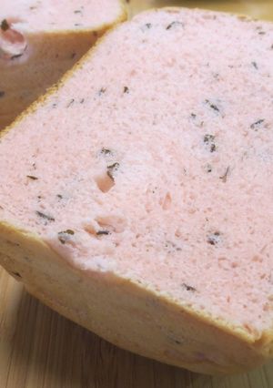 桜風味の食パン♪-レシピのメイン写真
