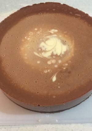 グラデーションチーズケーキ-レシピのメイン写真