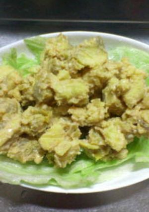 超～ｶﾝﾀﾝ☆焼き芋サラダ♪-レシピのメイン写真