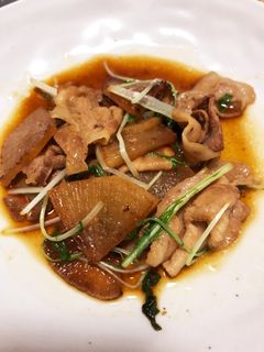 豚バラと大根と水菜のオイスター炒め-レシピのメイン写真