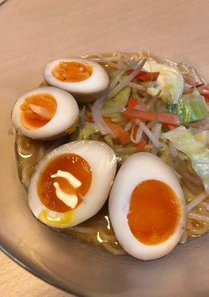 半熟味玉の達人レシピ！！-レシピのメイン写真