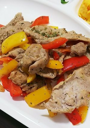 豚肉とパプリカの簡単炒め-レシピのメイン写真