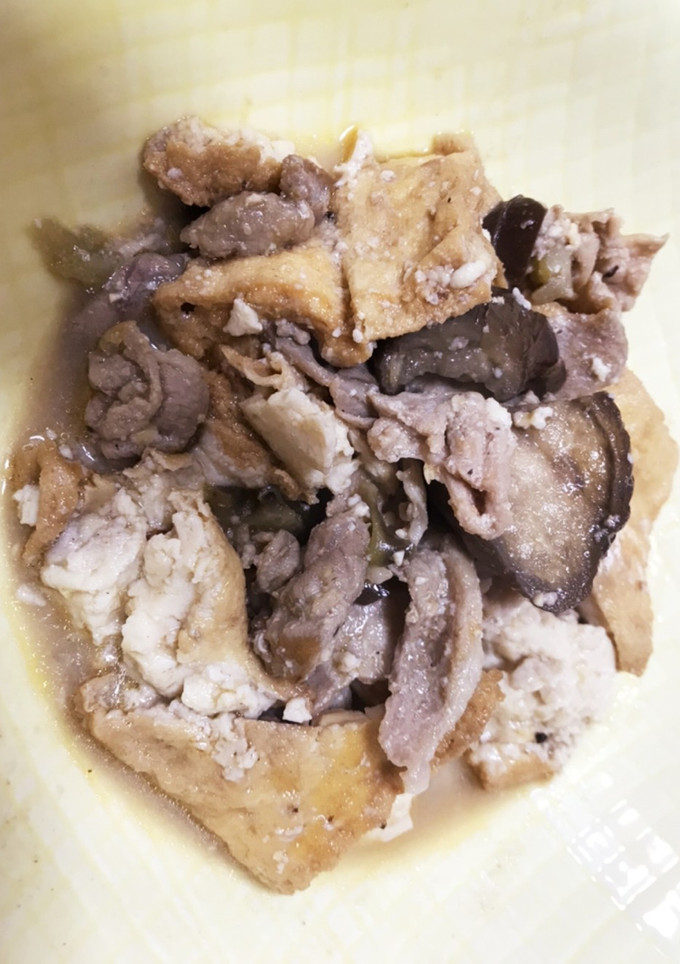ナスと厚揚げの豚味噌炒め-レシピのメイン写真