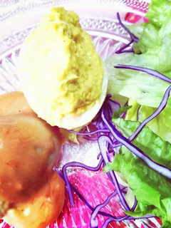コンビニおでん玉子サラダ-レシピのメイン写真