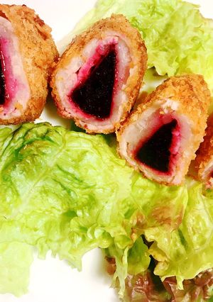 肉巻き赤ビーツのかつ!-レシピのメイン写真