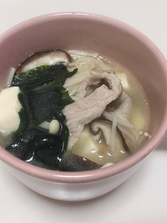 きのこたっぷりのお味噌汁-レシピのメイン写真
