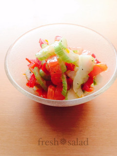 セロリとパプリカのピクルス-レシピのメイン写真