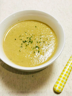 玉ねぎと椎茸粉のコーンポタージュ-レシピのメイン写真