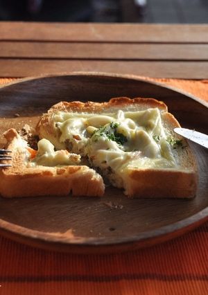 お子様と作ろう！ツナマヨトースト-レシピのメイン写真