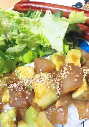 アヒポキ（マグロ漬け）-レシピのメイン写真