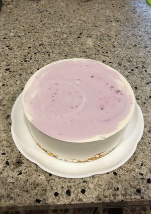 さっぱり☆2色のヨーグルトケーキ-レシピのメイン写真