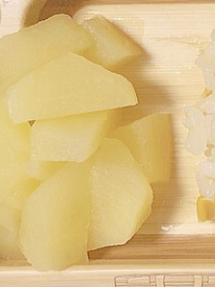 是非やってみて♩レンジでりんご煮 離乳食-レシピのメイン写真