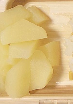 是非やってみて♩レンジでりんご煮 離乳食-レシピのメイン写真