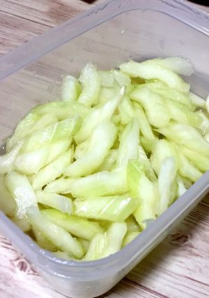 セロリの浅漬け-レシピのメイン写真