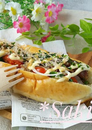 鯖サンド*梅風味～塩麹スプレッドで*-レシピのメイン写真