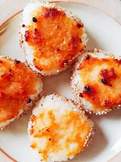 簡単美味しい!香ばしい味噌焼おにぎり♪-レシピのメイン写真