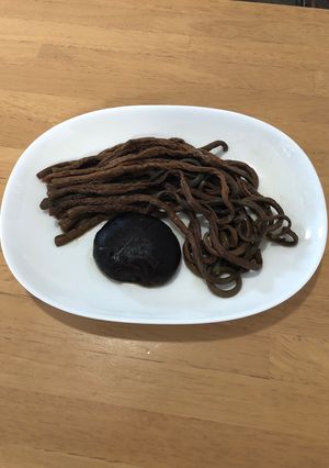 ゼンマイ荷物-レシピのメイン写真
