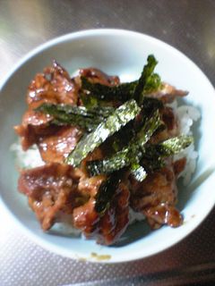 豚のしょうが焼き丼-レシピのメイン写真