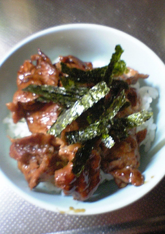 豚のしょうが焼き丼-レシピのメイン写真