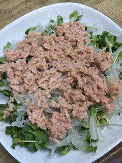 簡単~♪かいわれシーチキンのサラダ**-レシピのメイン写真