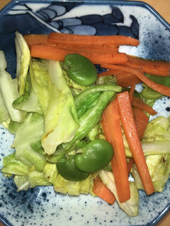 そら豆と春キャベツ炒め-レシピのメイン写真