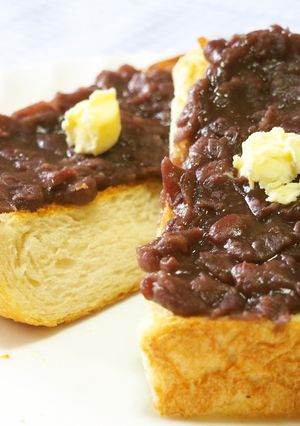 小倉トースト♪餡たっぷりで喫茶店みたい♪-レシピのメイン写真