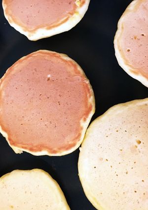 離乳食後期〜甘〜いコーンホットケーキ☆-レシピのメイン写真