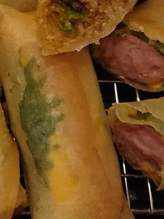 余った春巻きの皮でソーセージ春巻き-レシピのメイン写真