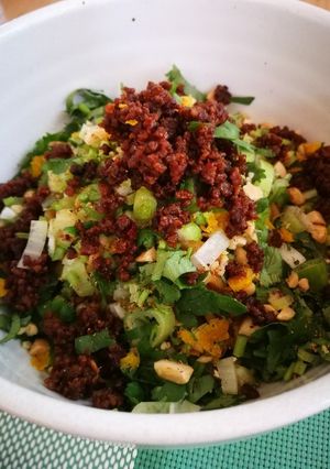 クセになる汁無し担々麺-レシピのメイン写真