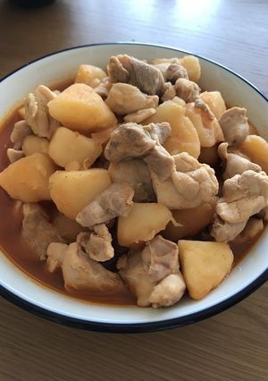 ヘルシー☆鶏肉とジャガ芋のコチュジャン煮-レシピのメイン写真