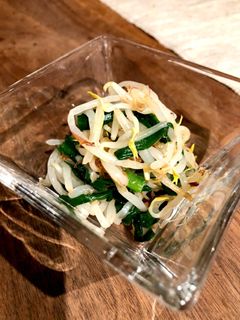 簡単!もやしとにらのおひたし-レシピのメイン写真