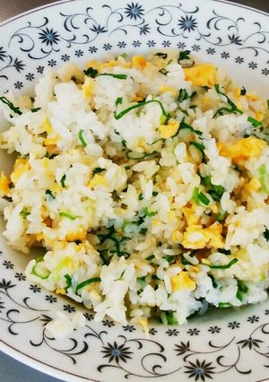 包丁なしでOK！我が家のネギ炒飯-レシピのメイン写真
