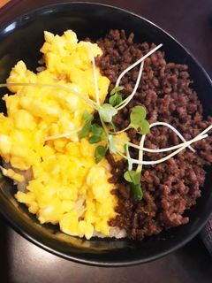 そぼろとたまごの二色丼♡-レシピのメイン写真