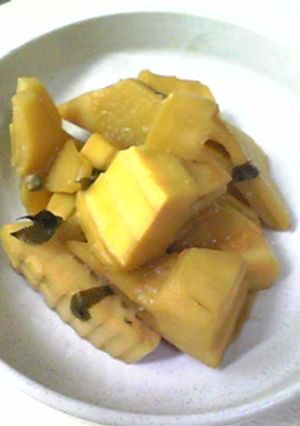 ☆手軽に簡単☆竹の子の味噌煮☆-レシピのメイン写真