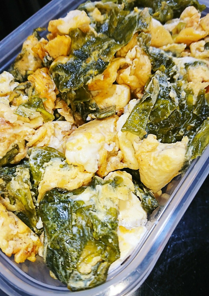 【作り置き】わかめと豆腐の卵炒め-レシピのメイン写真