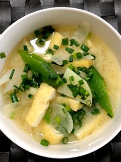 新じゃがと新たまのお味噌汁-レシピのメイン写真