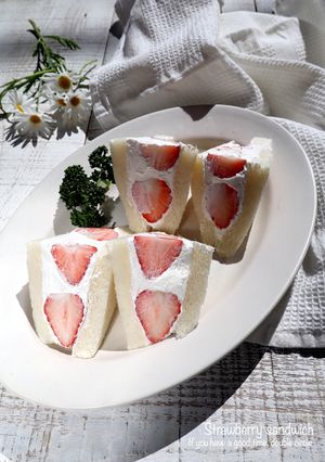 いちごサンド-レシピのメイン写真