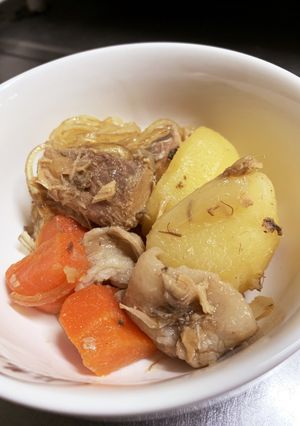 鯖缶で簡単肉じゃが♪♪-レシピのメイン写真