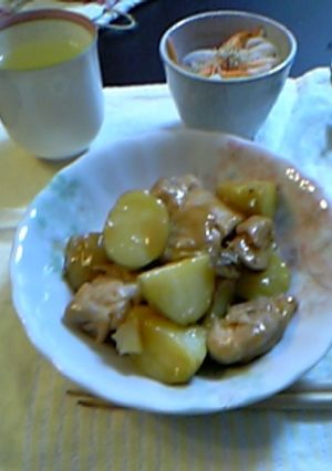 大好き♪新じゃがと鶏の甘辛煮-レシピのメイン写真