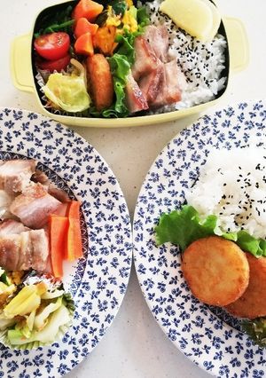 私のお弁当❤春休みのランチプレート-レシピのメイン写真