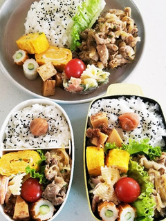 女子高生と私のお弁当❤ランチプレート2-レシピのメイン写真