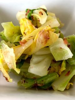 キャベツの梅おかか和え-レシピのメイン写真