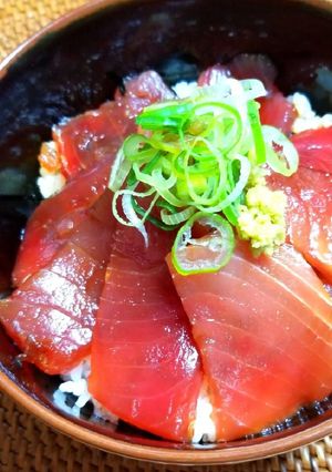 マグロの漬け丼-レシピのメイン写真